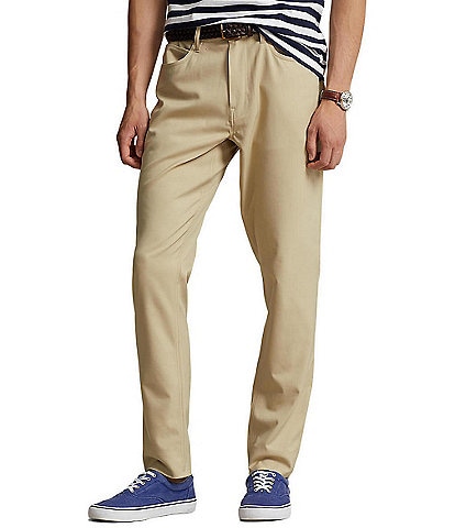 Polo Ralph Lauren Big & Tall Tailored Fit Flat Front Performance Twill Pants