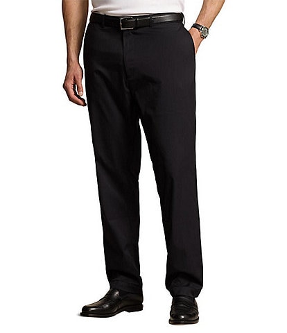 Polo Ralph Lauren Big & Tall Tailored Fit Flat Front Performance Twill Pants