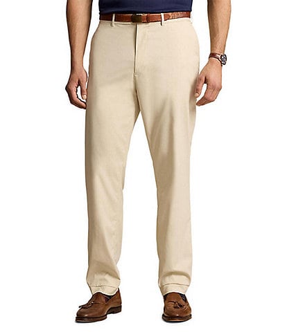 Polo Ralph Lauren Big & Tall Tailored Fit Flat Front Performance Twill Pants