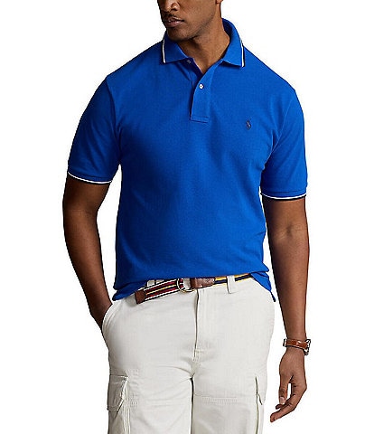 Polo Ralph Lauren Big & Tall Tipped Mesh Short-Sleeve Polo Shirt