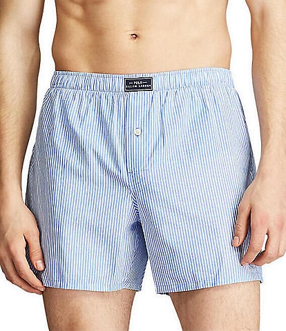 Polo Ralph Lauren Big & Tall Yarn-Dyed Stripe Boxer Shorts