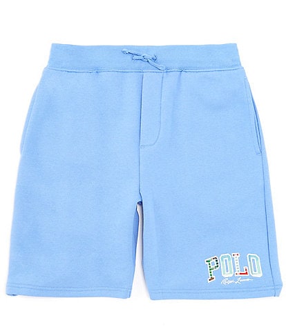 Polo Ralph Lauren Big Boys 8-20 Madras Logo Fleece Shorts