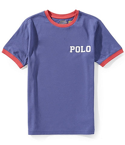 Polo Ralph Lauren Big Boys 8-20  Short-Sleeve Logo Jersey T-Shirt
