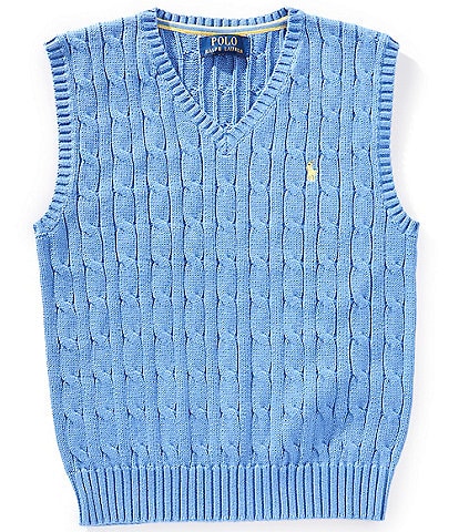 Polo Ralph Lauren Big Boys 8-20 Cable-Knit Sweater Vest