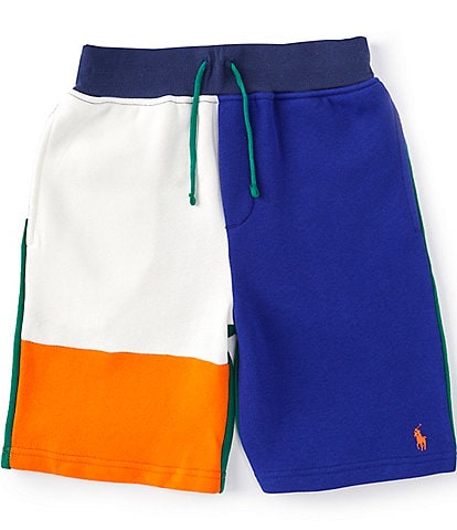 Polo Ralph Lauren Big Boys 8-20 Color Block Fleece Shorts