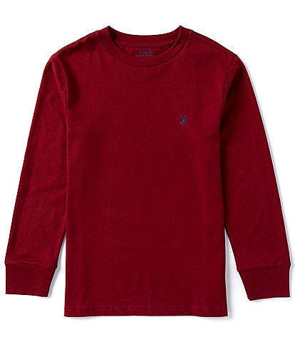 Polo Ralph Lauren Big Boys 8-20 Long Sleeve Jersey T-Shirt