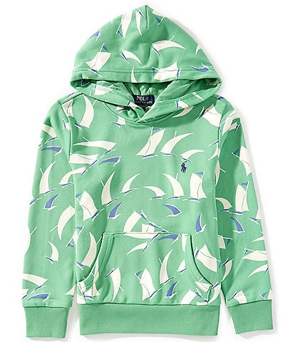 Polo Ralph Lauren Big Boys 8-20 Long-Sleeve Sailboat-Print French Terry Hoodie