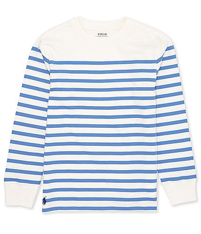 Polo Ralph Lauren Big Boys 8-20 Long Sleeve Striped T-Shirt