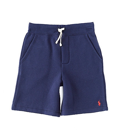 Polo Ralph Lauren Big Boys 8-20 Mid-Rise Logo Fleece Pull-On Shorts