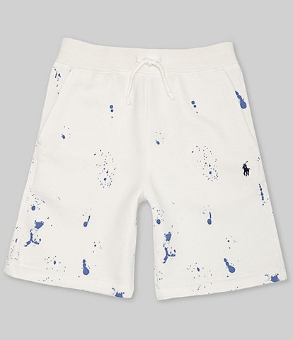 Polo Ralph Lauren Big Boys 8-20 Paint-Spatter Fleece Shorts