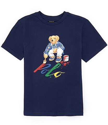 Polo Ralph Lauren Big Boys 8-20 Polo Bear Short-Sleeve Jersey T-Shirt