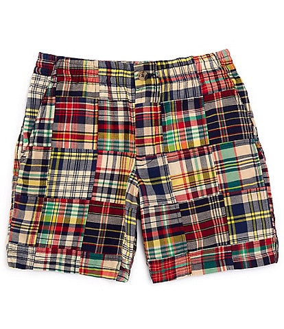 Polo Ralph Lauren Big Boys 8-20 Prepster Patchwork Madras Shorts