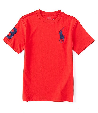 Polo Ralph Lauren Big Boys 8-20 Short-Sleeve Big Pony Crew Neck T-Shirt