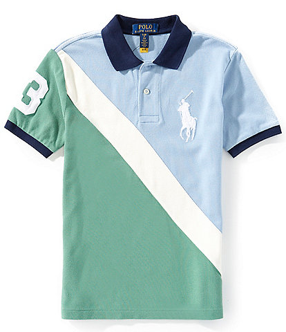 Polo Ralph Lauren Big Boys 8-20 Short-Sleeve Big Pony Mesh Polo Shirt