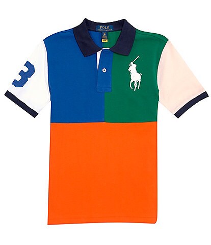 Polo Ralph Lauren Big Boys 8-20 Short-Sleeve Big Pony Mesh Polo Shirt
