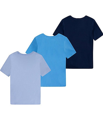 Polo Ralph Lauren Big Boys 8-20 Short Sleeve Classic Crewneck T-Shirt 3-Pack