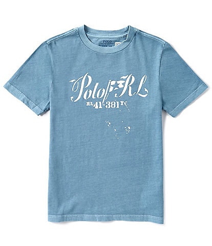 Polo Ralph Lauren Big Boys 8-20 Short-Sleeve Graphic Jersey T-Shirt