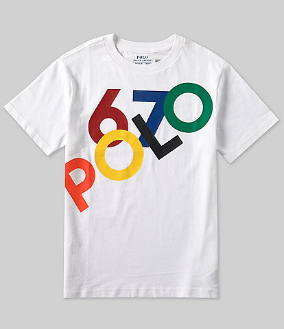 Polo Ralph Lauren Big Boys 8-20 Short-Sleeve Logo Jersey T-Shirt