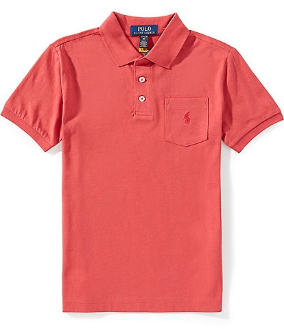 Polo Ralph Lauren Big Boys 8-20 Short Sleeve Pocket Jersey Polo Shirt