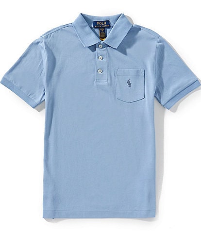 Polo Ralph Lauren Big Boys 8-20 Short Sleeve Pocket Jersey Polo Shirt