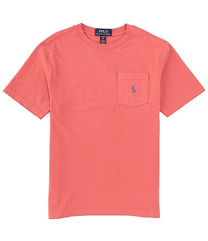 Polo Ralph Lauren Big Boys 8-20 Short-Sleeve Pocket Jersey T-Shirt