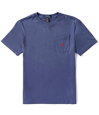 Polo Ralph Lauren Big Boys 8-20 Short-Sleeve Pocket Jersey T-Shirt