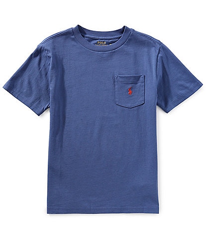 Polo Ralph Lauren Big Boys 8-20 Short-Sleeve Pocket Jersey T-Shirt