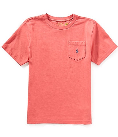 Polo Ralph Lauren Big Boys 8-20 Short-Sleeve Pocket Jersey T-Shirt