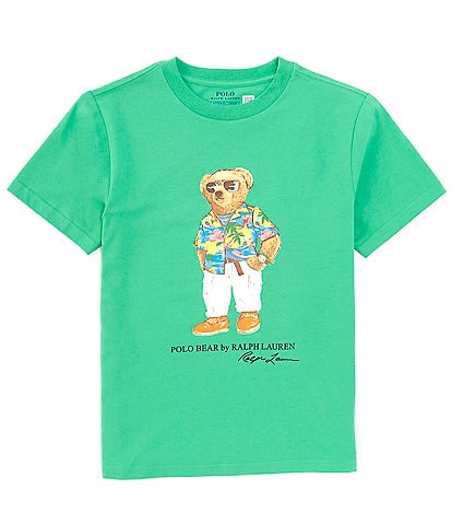 Polo Ralph Lauren Big Boys 8-20 Short Sleeve Polo Bear Cotton Jersey T-Shirt