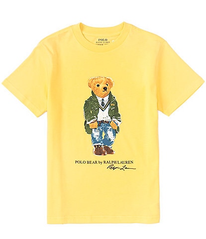 Polo Ralph Lauren Big Boys 8-20 Short Sleeve Polo Bear Graphic Jersey T-Shirt