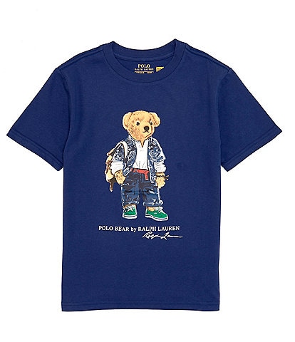 Polo Ralph Lauren Big Boys 8-20 Short Sleeve Casual Polo Bear Graphic Jersey T-Shirt