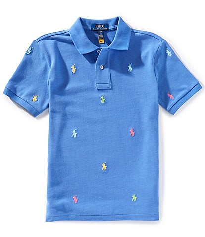 Polo Ralph Lauren Big Boys 8-20 Short Sleeve Polo Pony Mesh Polo Shirt