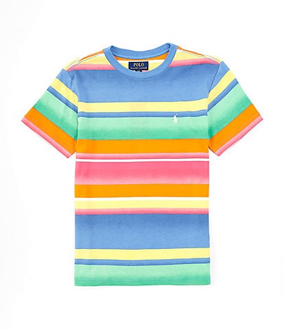 Polo Ralph Lauren Big Boys 8-20 Short Sleeve Striped Cotton Jersey T-Shirt
