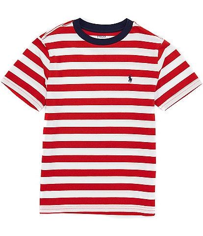 Polo Ralph Lauren Big Boys 8-20 Short Sleeve Striped Jersey T-Shirt