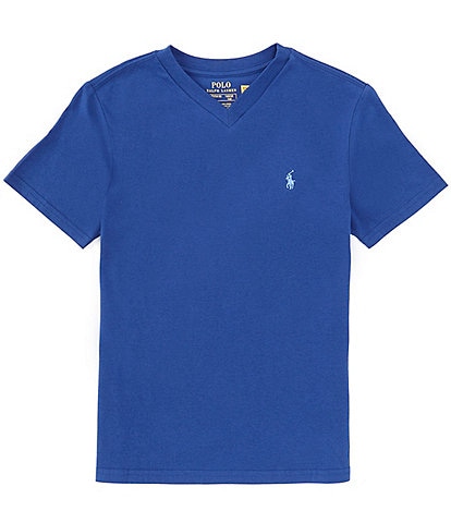 Polo Ralph Lauren Big Boys 8-20 Short-Sleeve V-Neck Jersey T-Shirt