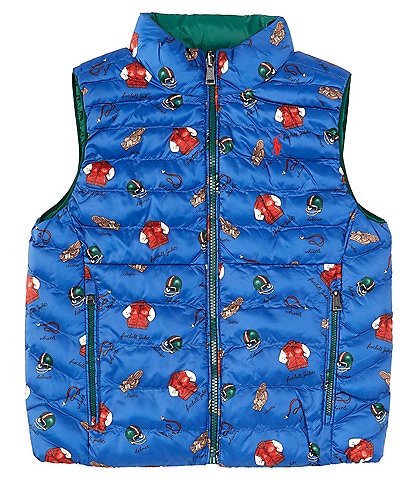 Polo Ralph Lauren Big Boys 8-20 Sleeveless P-Layer Reversible Vest