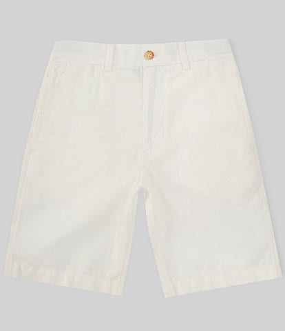 Polo Ralph Lauren Big Boys 8-20 Straight Fit Linen Blend Shorts