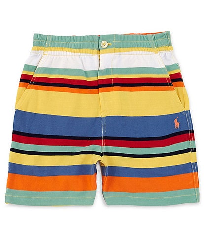 Polo Ralph Lauren Big Boys 8-20 Stripe Cotton Mesh Shorts