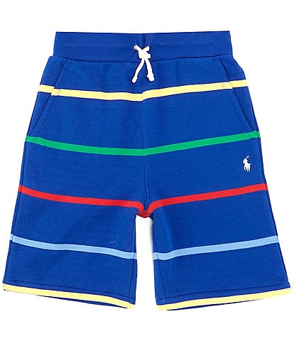 Polo Ralph Lauren Big Boys 8-20 Striped Fleece Shorts