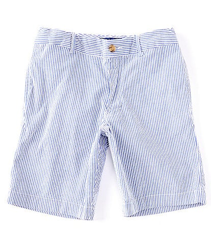 Polo Ralph Lauren Big Boys 8-20 Striped Stretch Seersucker Shorts