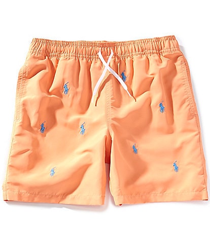 Polo Ralph Lauren Big Boys 8-20 Traveler Polo Pony Swim Trunk