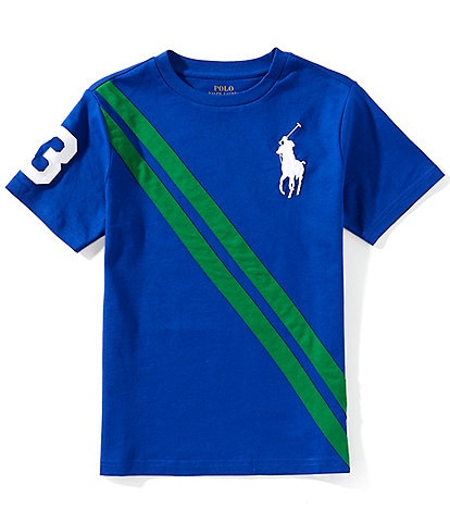 Polo Ralph Lauren Big Boys Short-Sleeve Big Pony Heavyweight Jersey T-Shirt