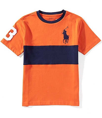 Polo Ralph Lauren Big Boys Short-Sleeve Big Pony Heavyweight Jersey T-Shirt