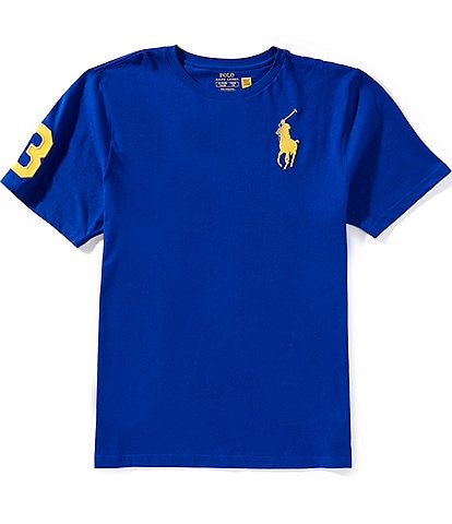 Polo Ralph Lauren Big Boys Short-Sleeve Big Pony Jersey T-Shirt