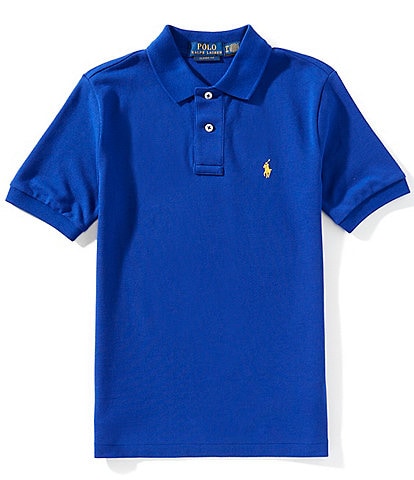 Polo Ralph Lauren Big Boys Short-Sleeve Iconic Mesh Polo Shirt