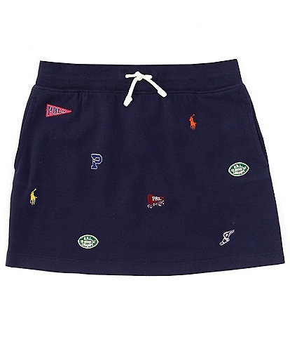 Polo Ralph Lauren Big Girls 7-16 Embroidered-Motif Fleece Skirt