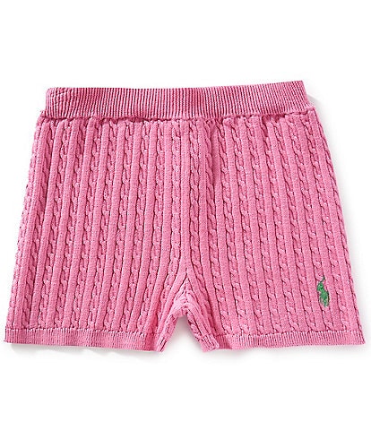 Polo Ralph Lauren Big Girls 7-16 Mini-Cable Bike Shorts