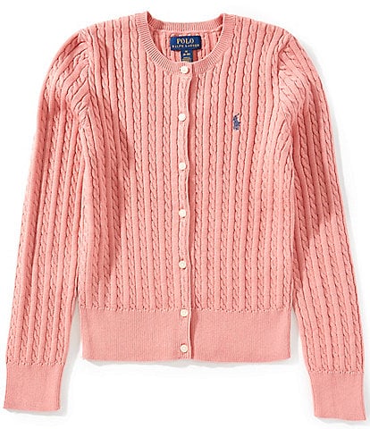 Polo Ralph Lauren Big Girls 7-16 Mini Cable Sweater