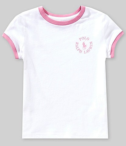 Polo Ralph Lauren Big Girls 7-16 Short-Sleeve Big Pony Logo Jersey T-Shirt