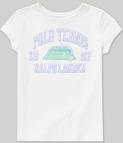 Polo Ralph Lauren Big Girls 7-16 Short-Sleeve Graphic Jersey Tee